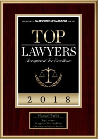Law Offices of Manuel J. Barba Cathedral City, CA Office