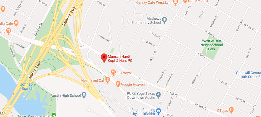 Munsch Hardt Kopf & Harr, P.C Austin, TX Office