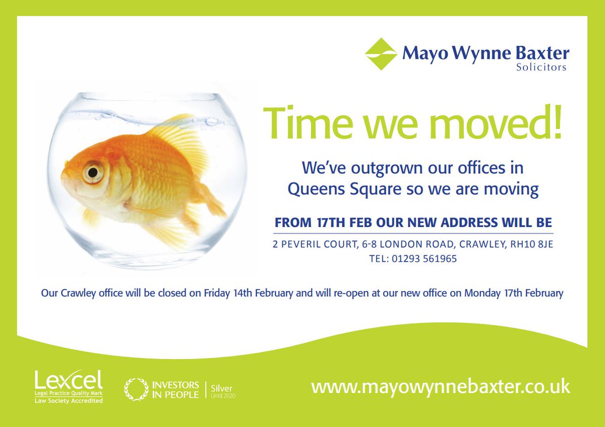 Mayo Wynne Baxter LLP Crawley, United Kingdom Office