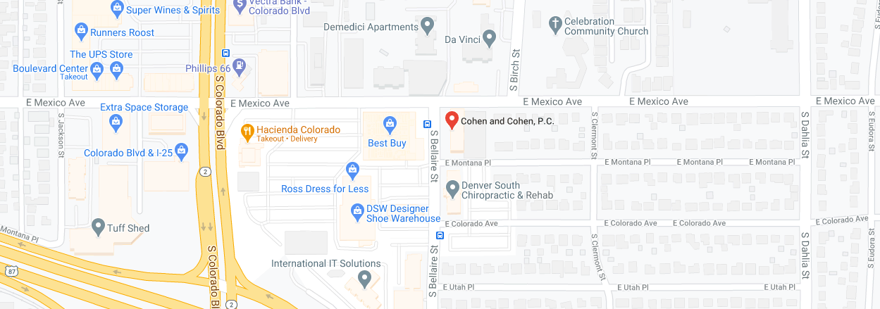 Cohen & Cohen, P.C Denver, CO Office