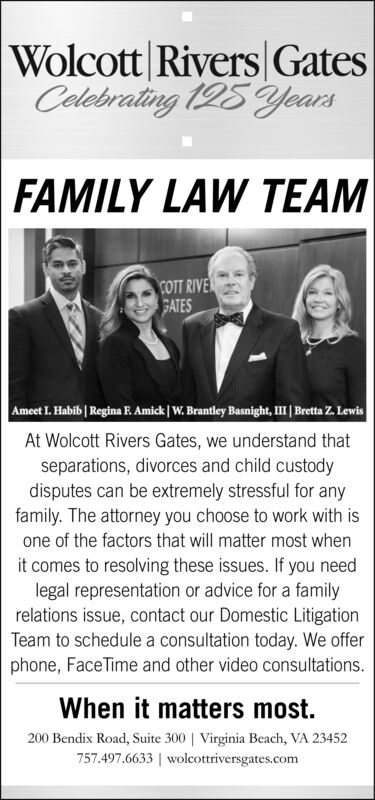 Wolcott Rivers Gates Virginia Beach, VA Office