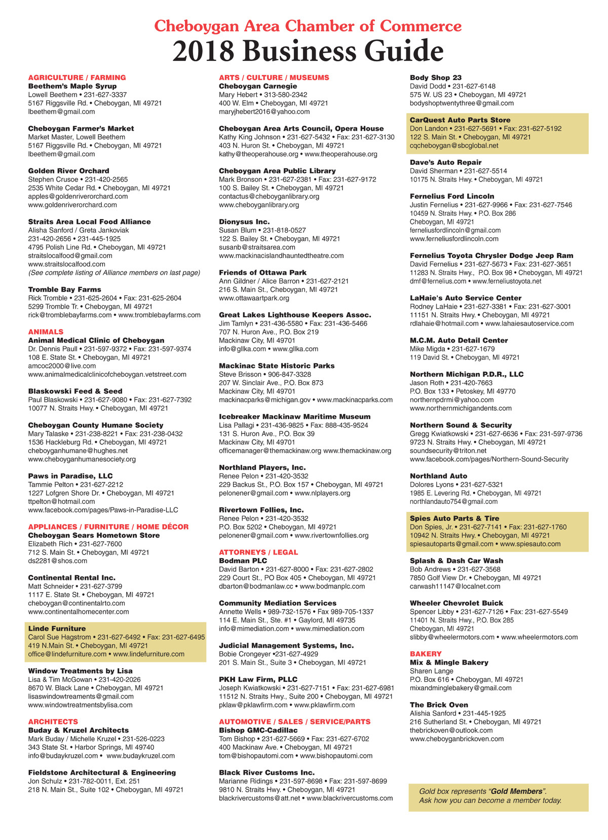 Bodman Cheboygan, MI Office