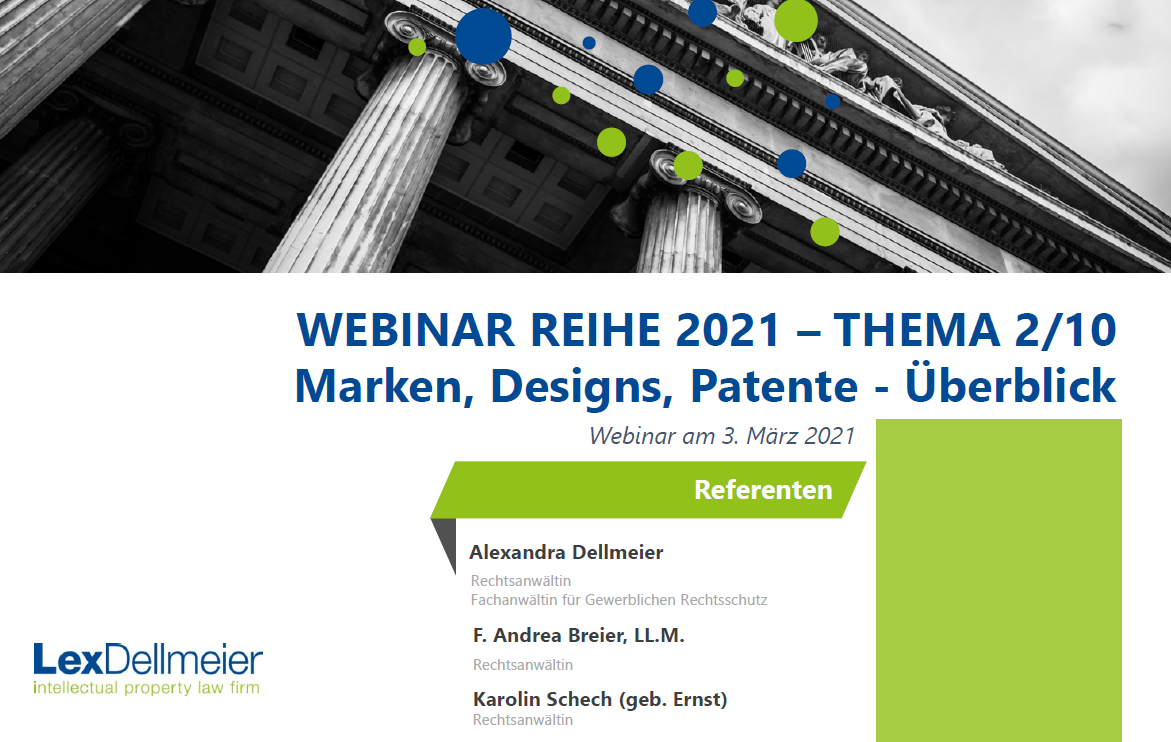 LexDellmeier IP Law Firm Munich, Germany Office