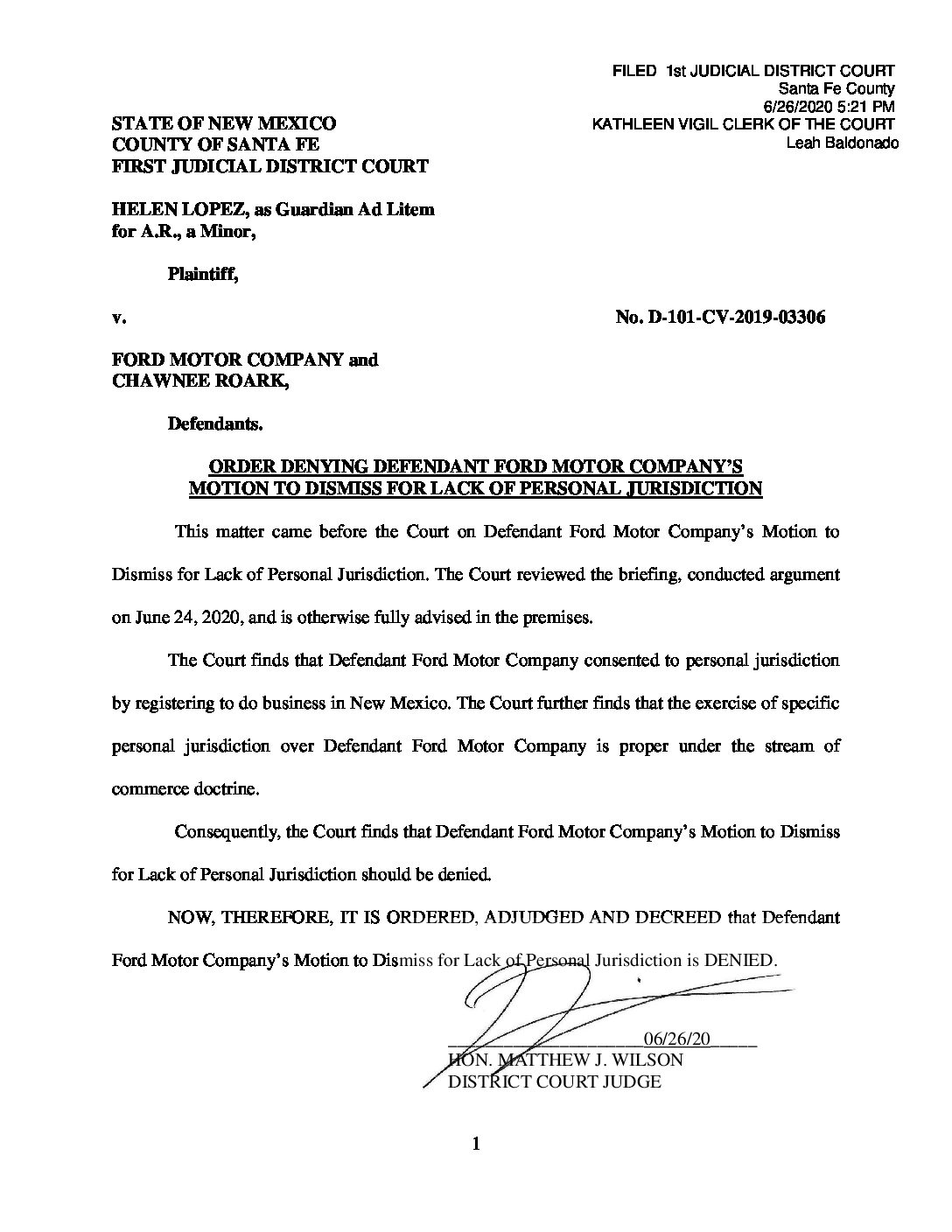 Durham, Pittard & Spalding, LLP Santa Fe,  Office