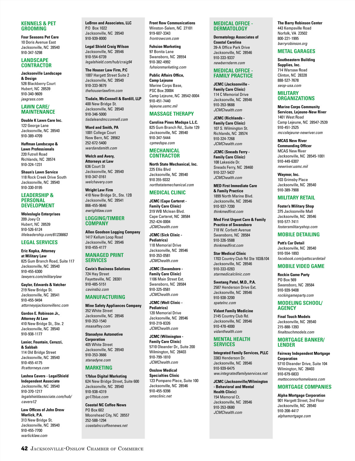 Welch Law Firm, PC Jacksonville, NC Office