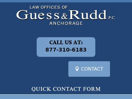 Law Offices of Guess & Rudd P.C Anchorage, AK Office