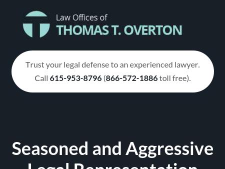 Law Offices of Thomas T. Overton Nashville,  Office