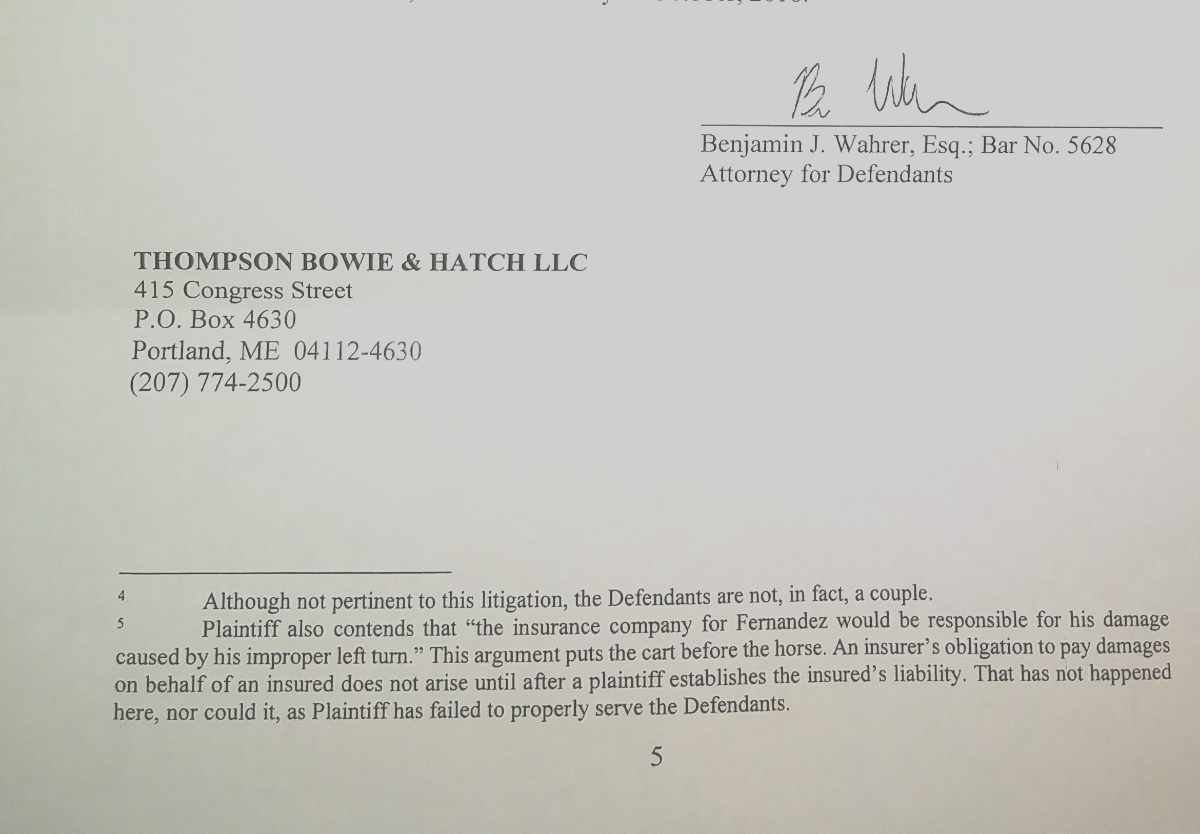 Thompson Bowie & Hatch LLC Portland, ME Office