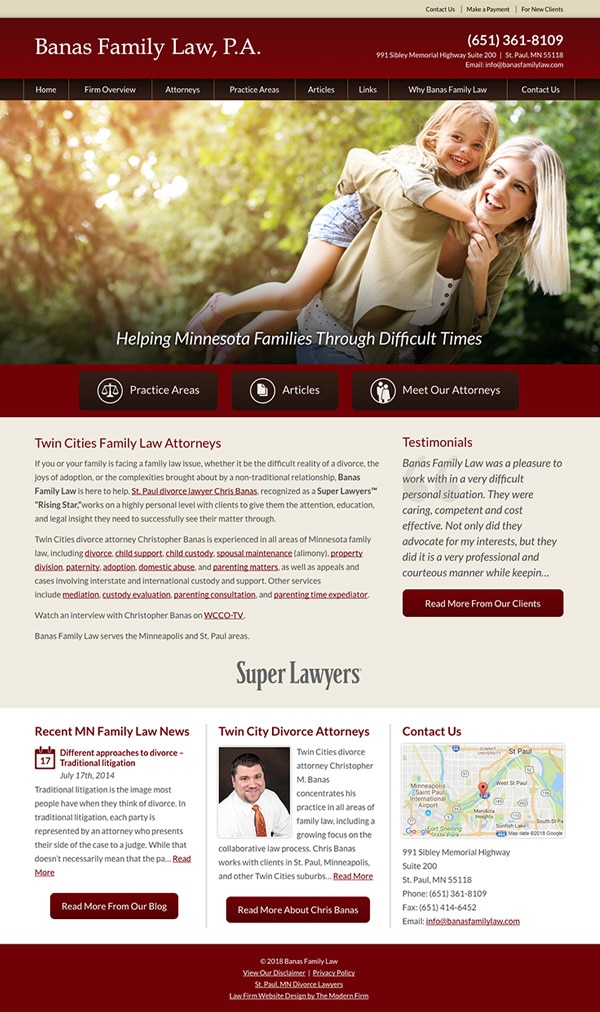 Banas Family Law Saint Paul,  Office