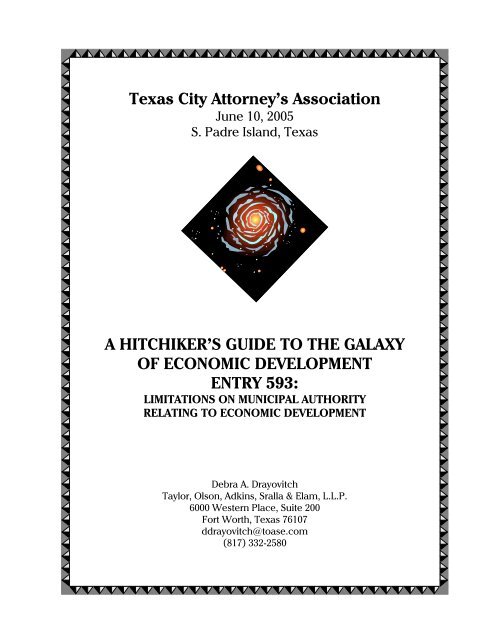 Taylor, Olson, Adkins, Sralla & Elam LLP Fort Worth, TX Office