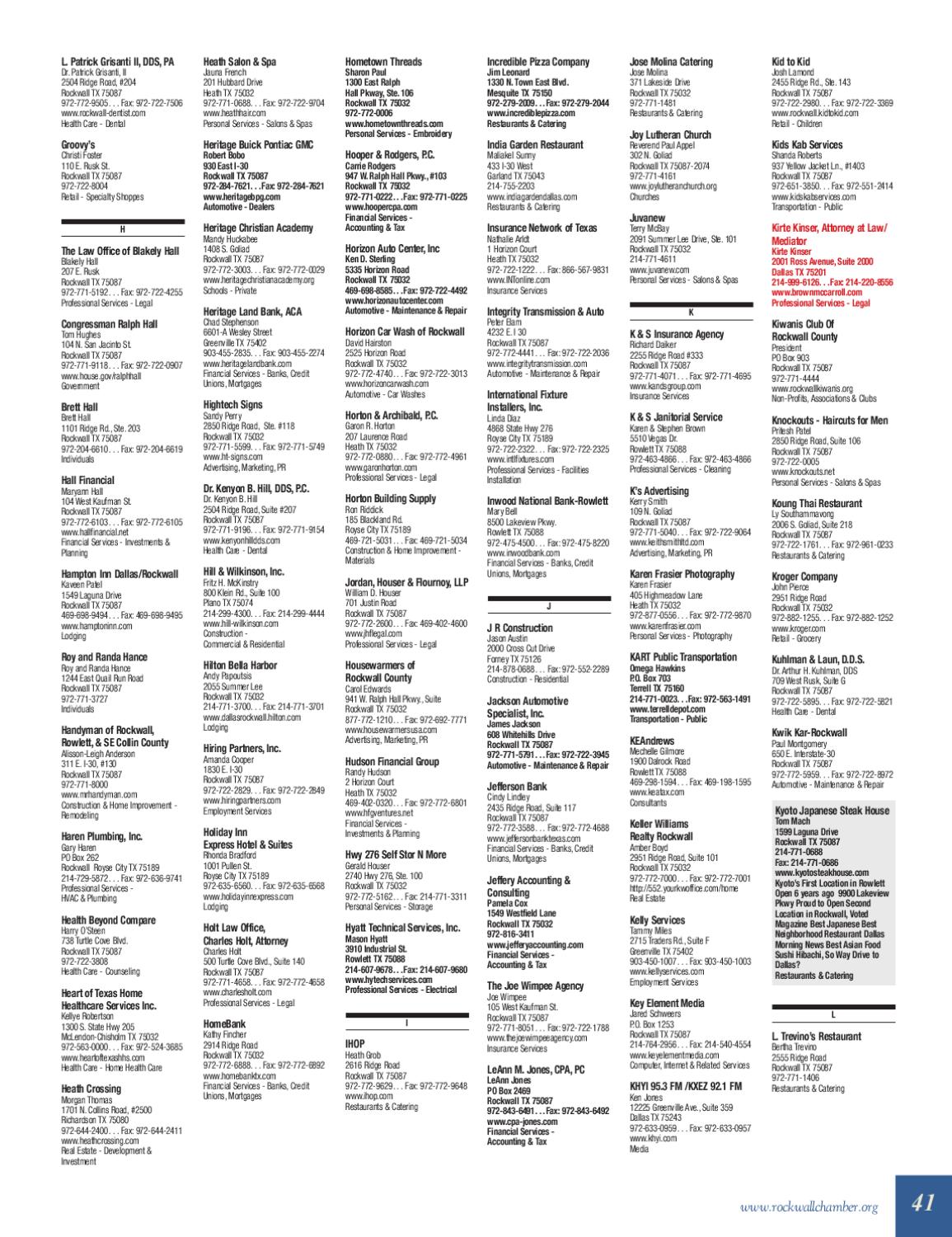 Hance Law Group, PC Rockwall, TX Office