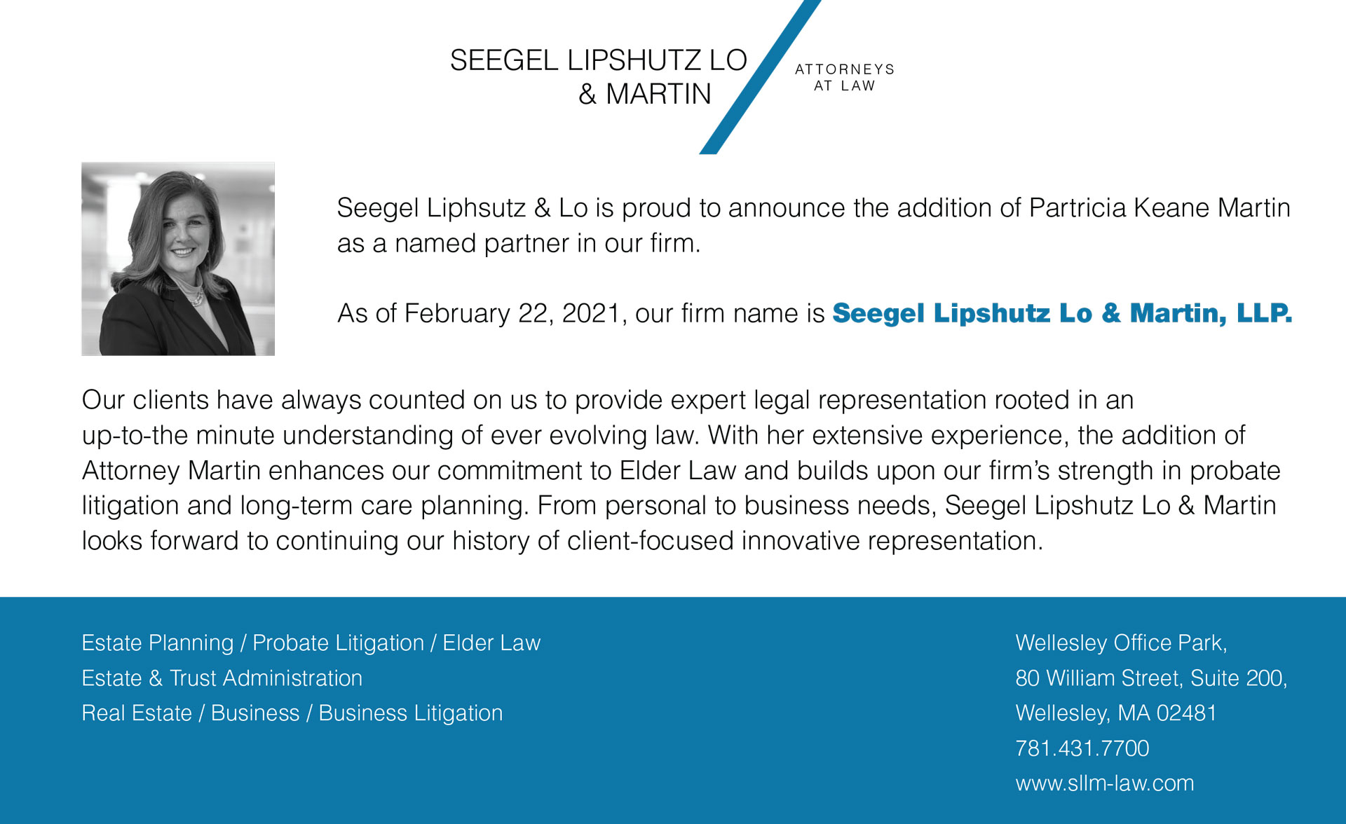 KSR Law Wellesley, MA Office