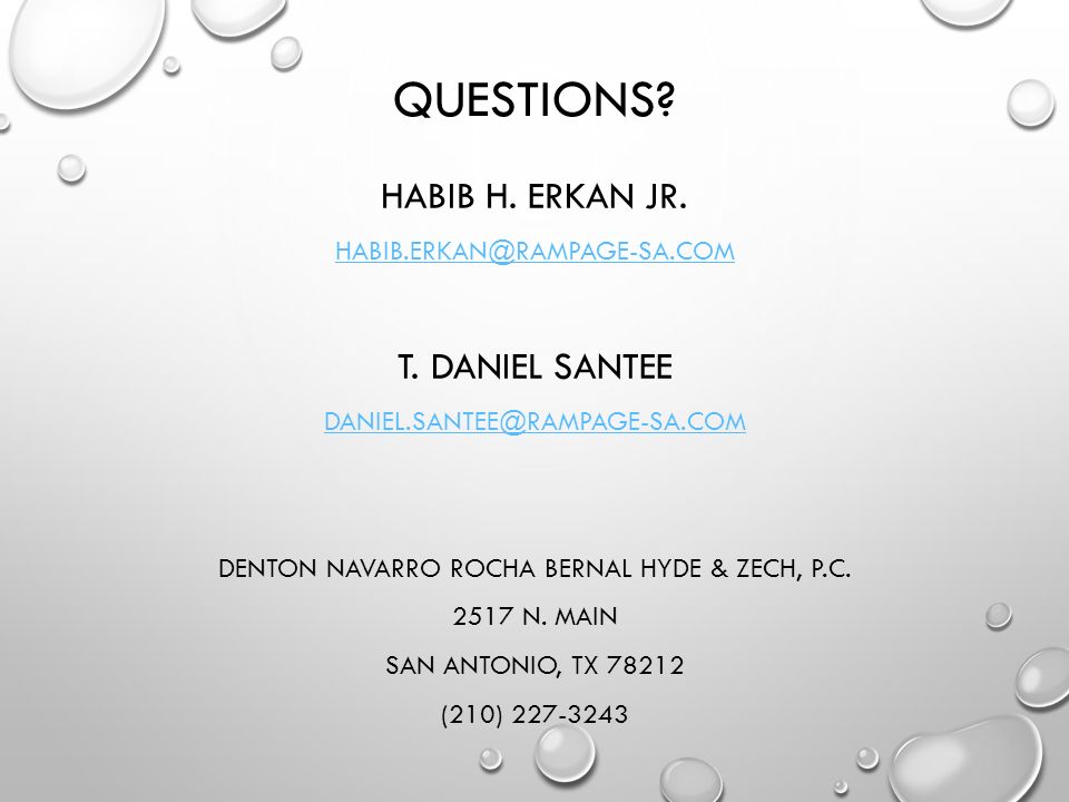 Denton Navarro Rodriguez Bernal Santee & Zech, P.C San Antonio, TX Office
