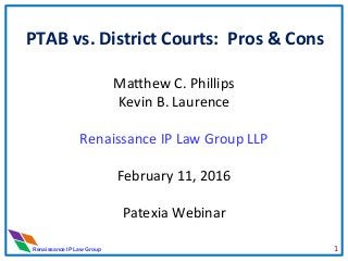 Renaissance IP Law Group LLP Alexandria, VA Office