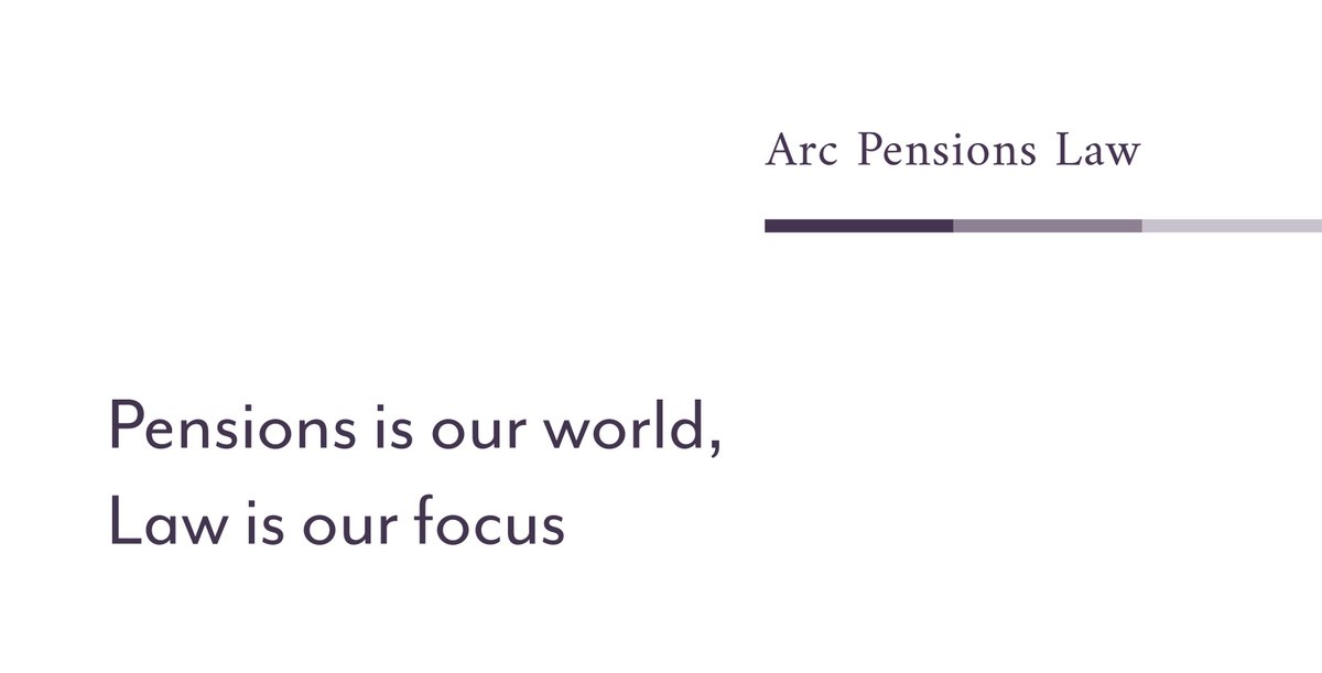ARC Pensions Law LLP London, United Kingdom Office
