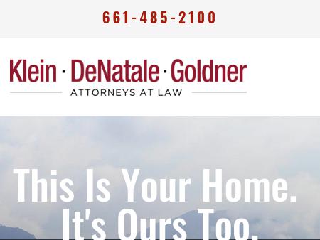 Klein, DeNatale, Goldner, Attorneys at Law Bakersfield, CA Office