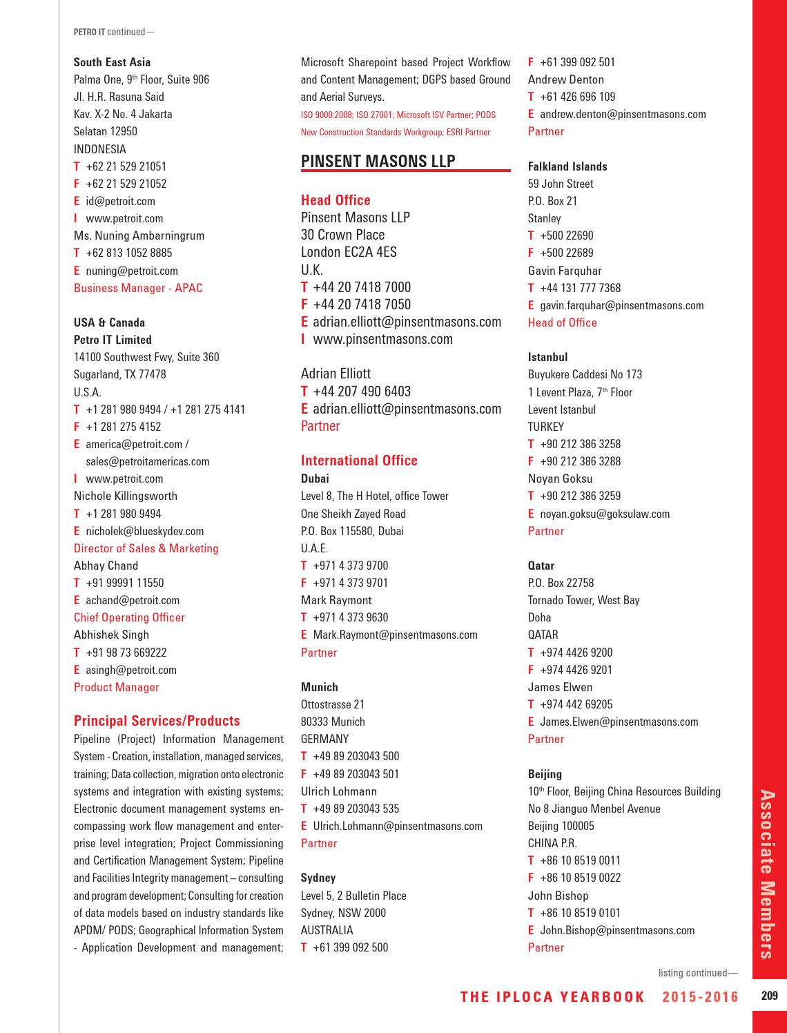 Pinsent Masons LLP Beijing, China Office