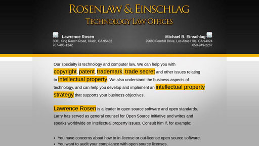 Rosenlaw & Einschlag Ukiah, CA Office
