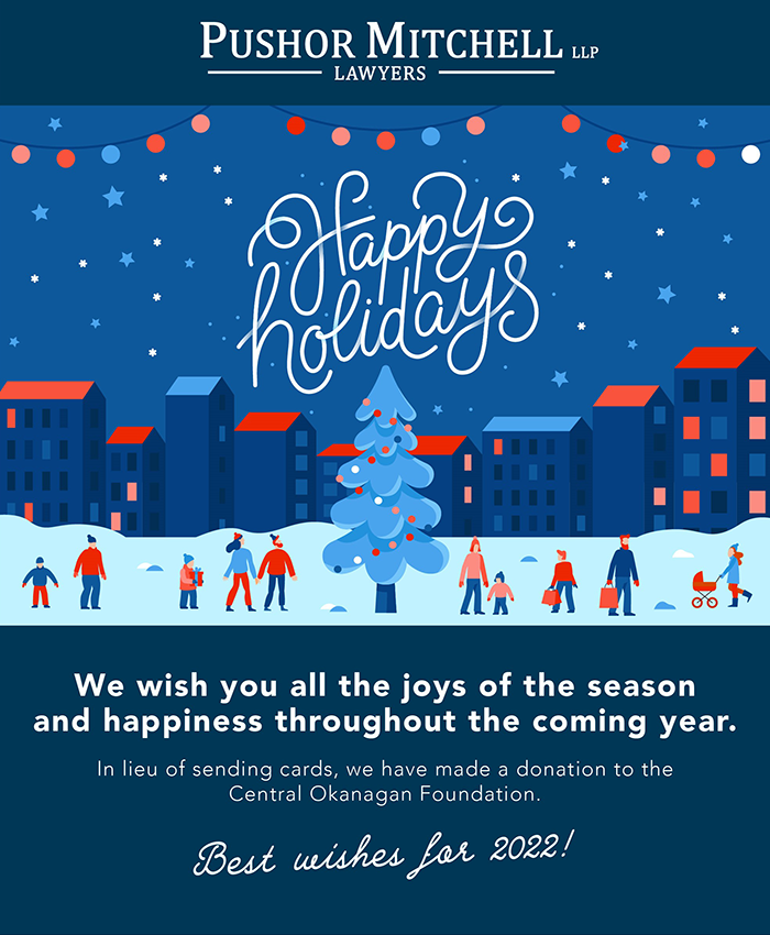 Pushor Mitchell LLP Kelowna, Canada Office
