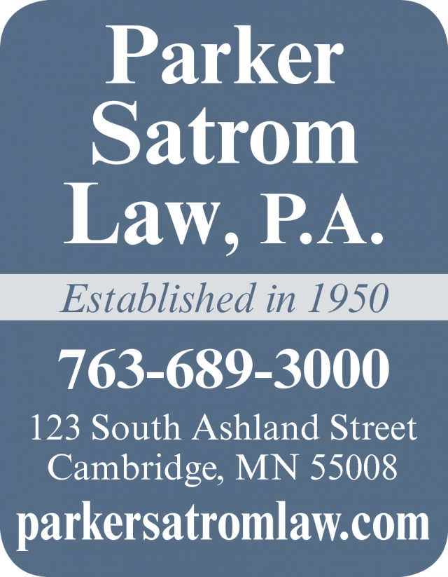 Parker Satrom Law, P.A Cambridge, MN Office