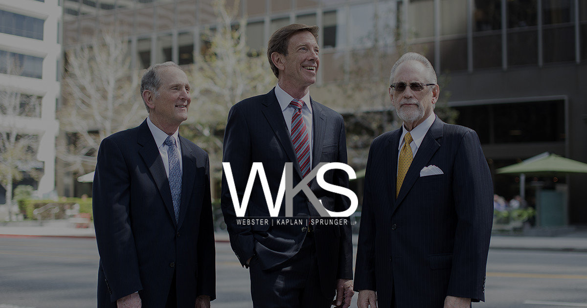 Webster Kaplan Sprunger LLP Los Angeles,  Office