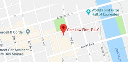 Carr Law Firm PLC Des Moines,  Office