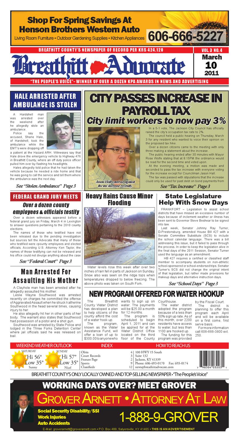 William Grover Arnett, PSC Salyersville, KY Office