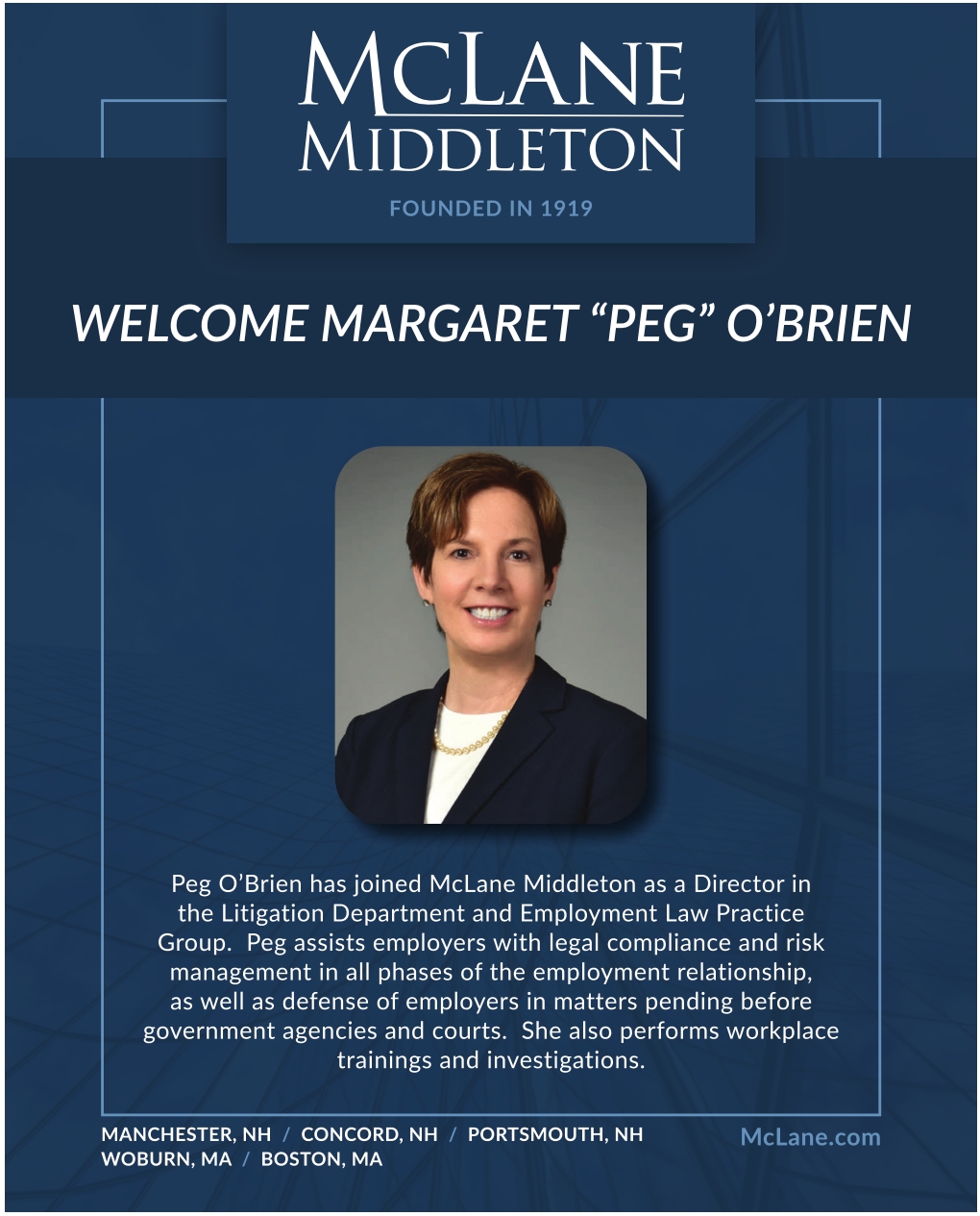 The O'Brien Law Firm LLC Manchester, NH Office