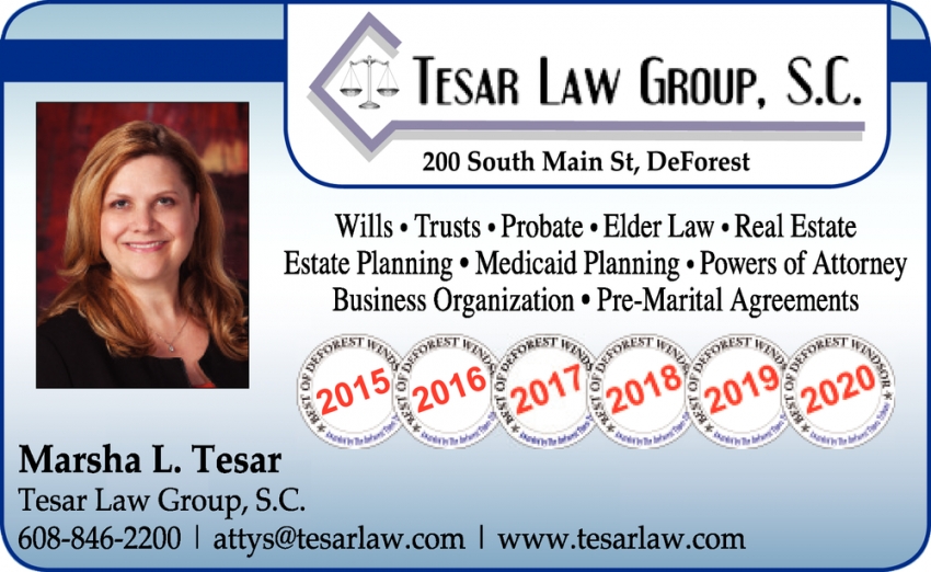 Tesar Law Group, S.C De Forest,  Office