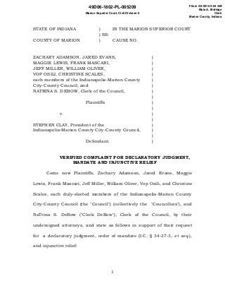 Fillenwarth, Dennerline, Groth & Towe, LLP Indianapolis, IN Office