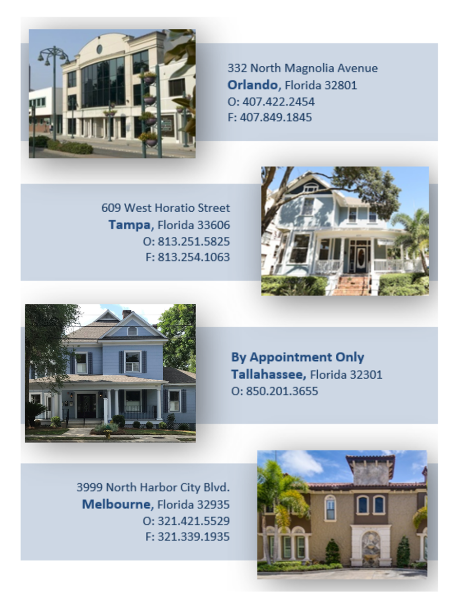 de Beaubien, Simmons, Knight, Mantzaris & Neal, LLP Orlando, FL Office