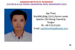 U Mya Thein & Legal Group Yangon, Burma Office