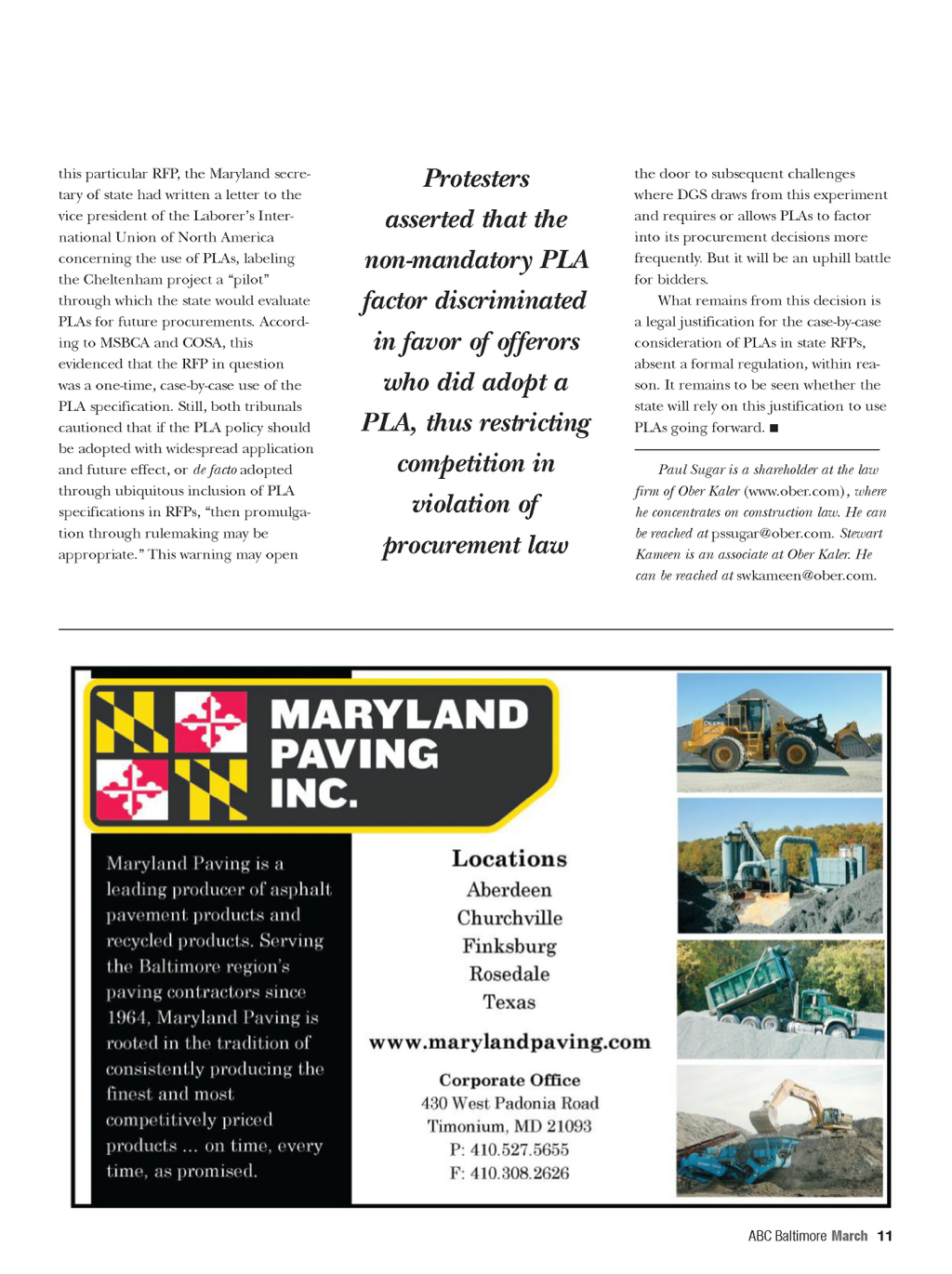 Ober | Kaler Baltimore, MD Office