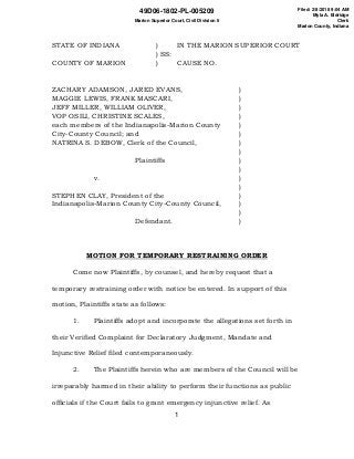 Fillenwarth, Dennerline, Groth & Towe, LLP Indianapolis, IN Office