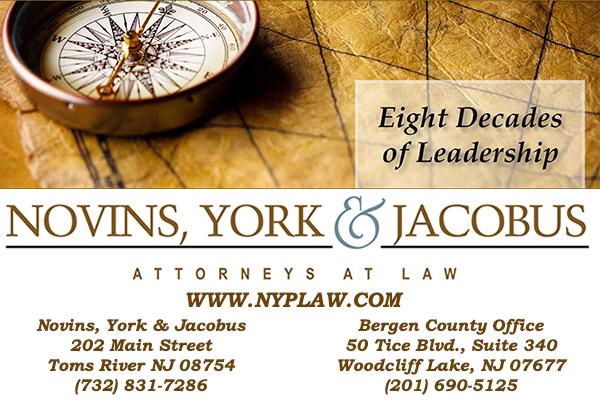 Novins, York & Jacobus, Attorneys at Law Toms River, NJ Office