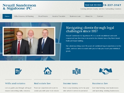 Neuzil Sanderson & Sigafoose PC Iowa City, IA Office