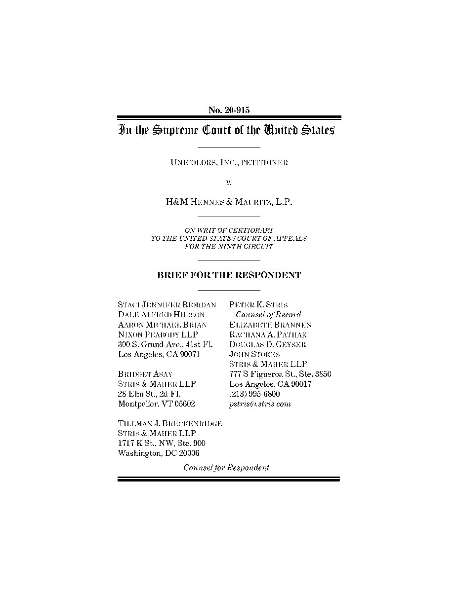 Stris & Maher LLP Montpelier, VT Office