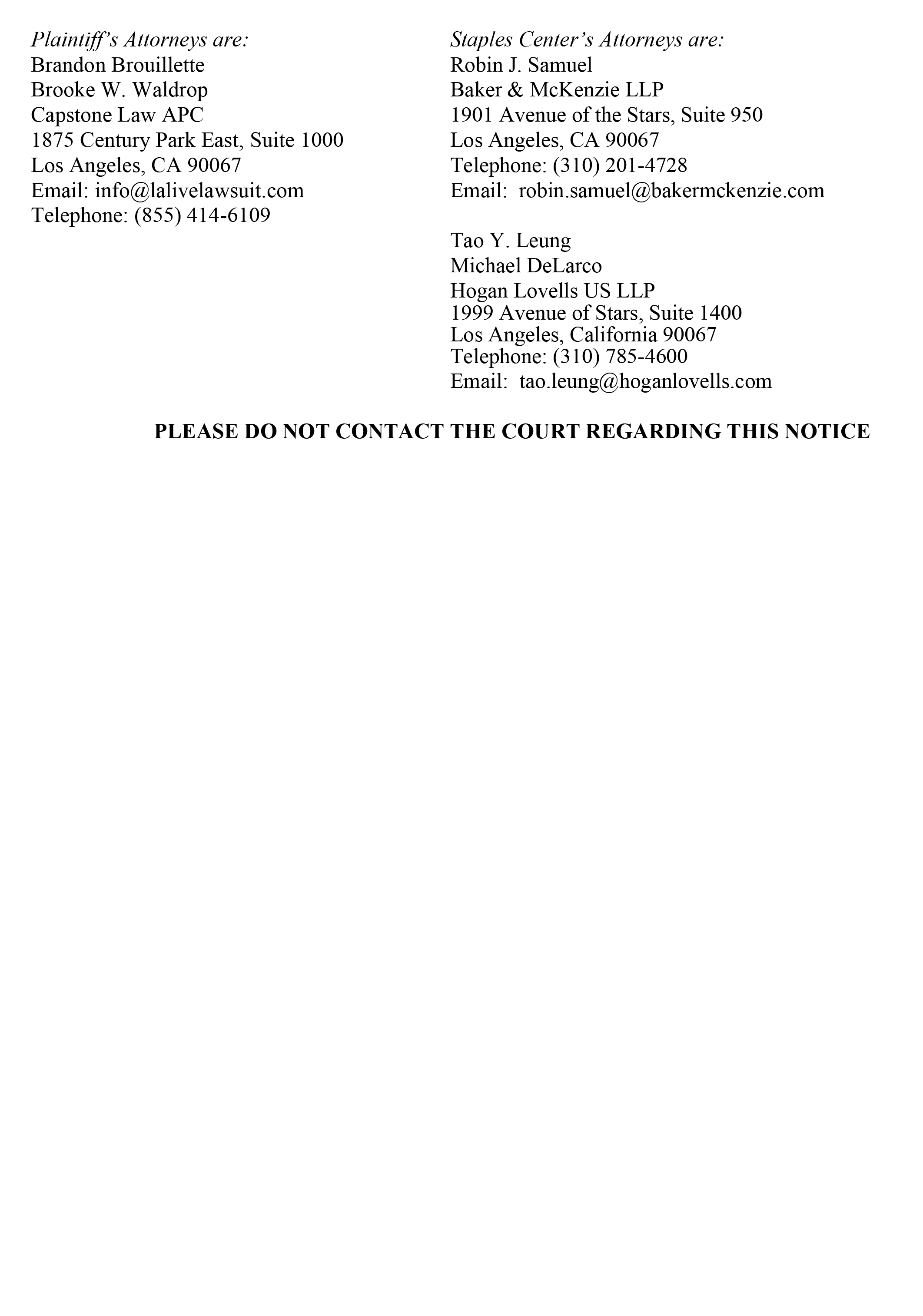 Capstone Law APC Los Angeles,  Office