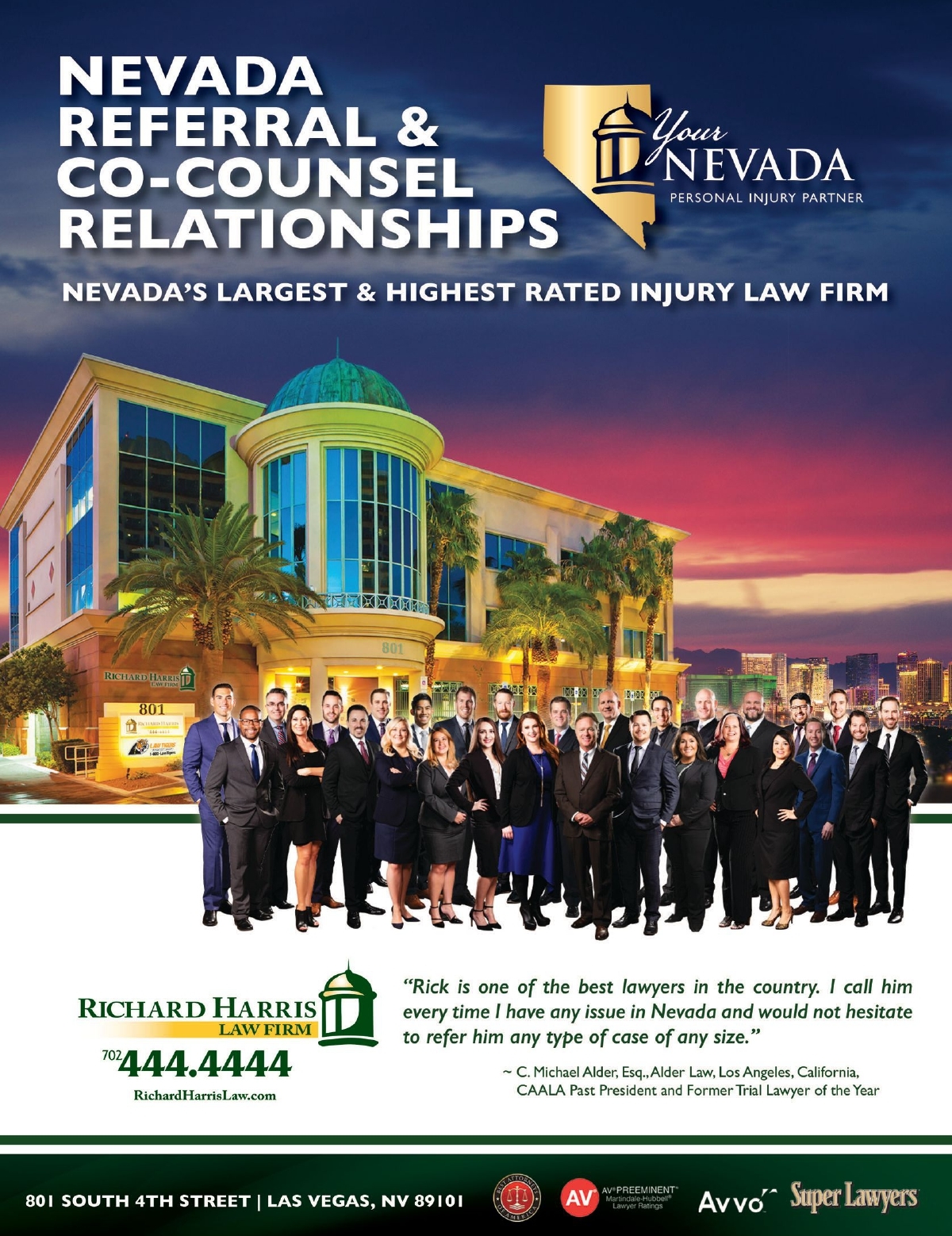 Chapman Law Firm, PC Las Vegas, NV Office