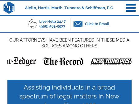 Aiello, Harris, Marth, Tunnero & Schiffman, P.C Woodbridge, NJ Office