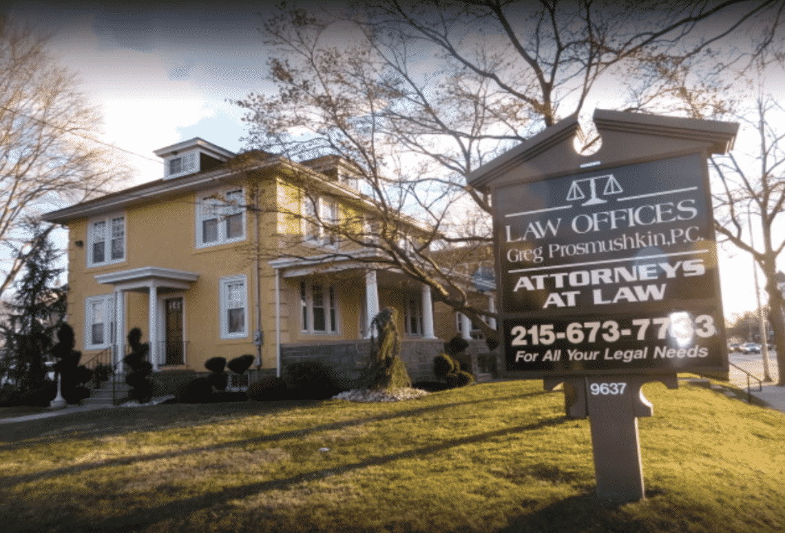 The Law Offices of Greg Prosmushkin, P.C Philadelphia, PA Office