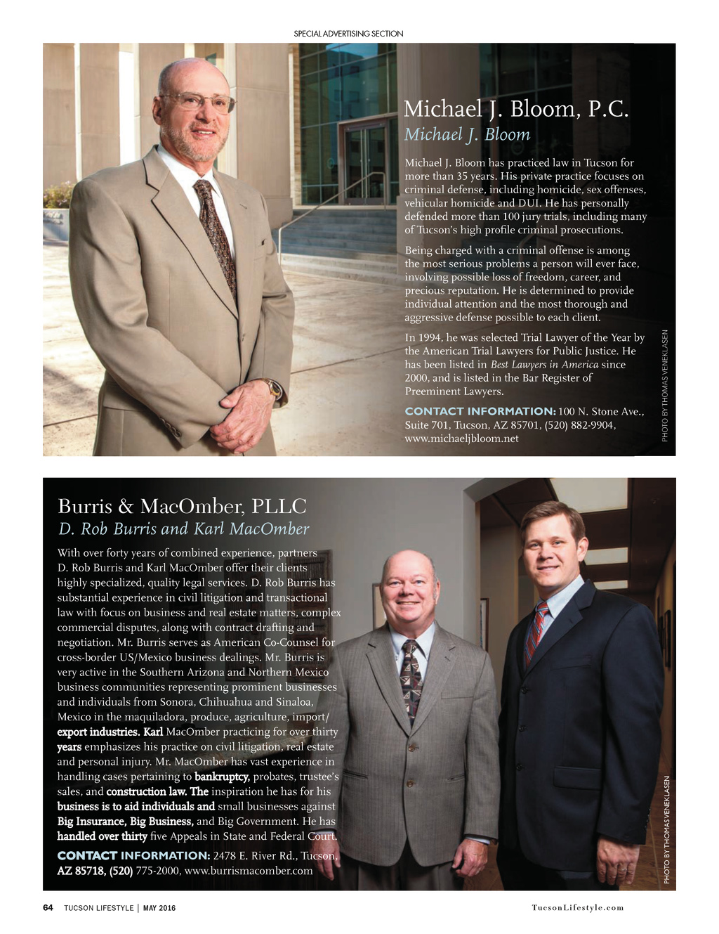 Burris & MacOmber, PLLC Tucson,  Office