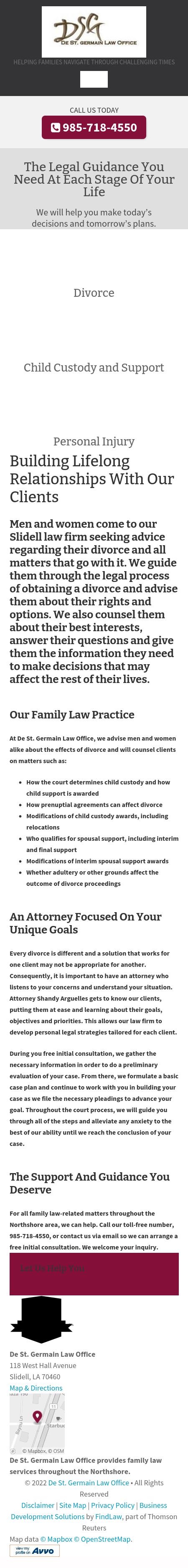 De St. Germain Law Office Slidell,  Office