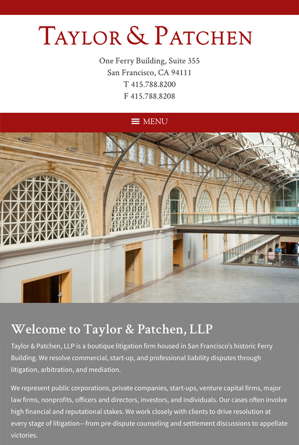 Venture Law Group LLP San Francisco, CA Office