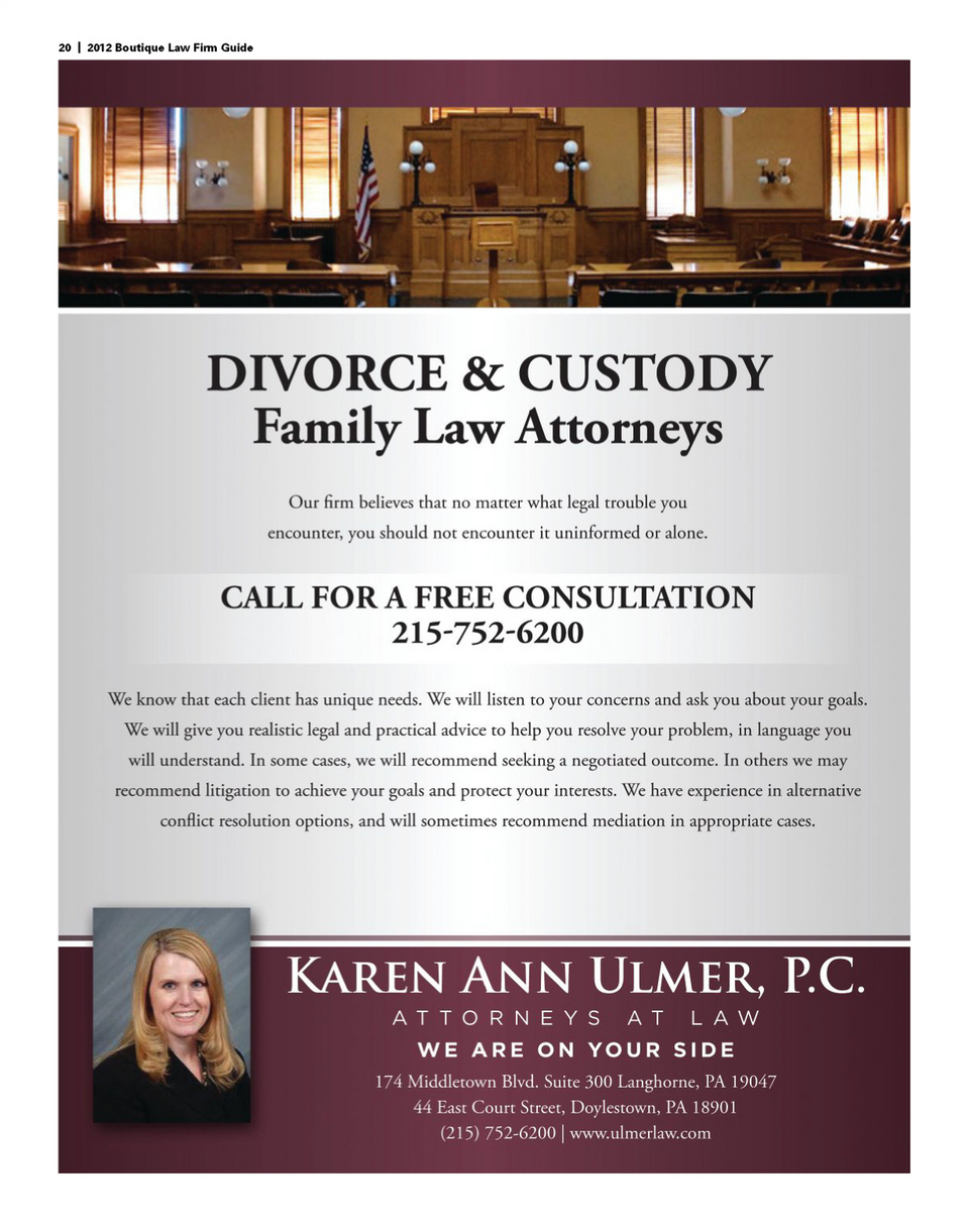 Karen Ann Ulmer, PC Doylestown, PA Office