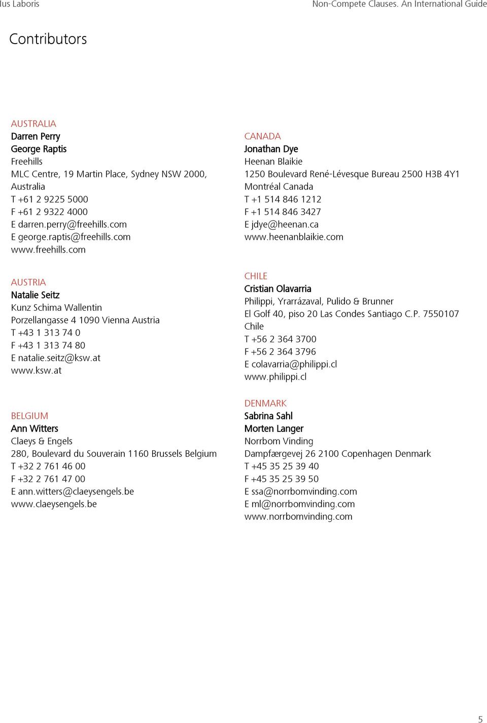 Kunz Schima Wallentin OG Vienna, Austria Office