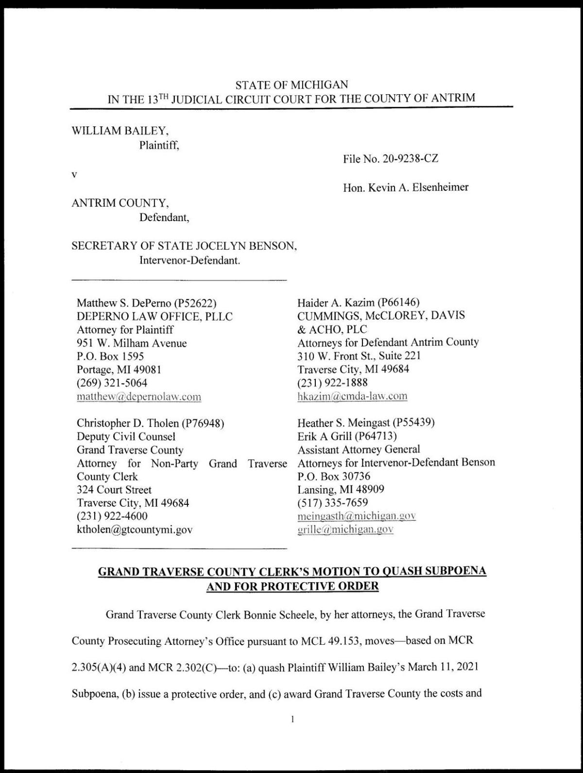 Cummings, McClorey, Davis & Acho P.L.C Traverse City, MI Office