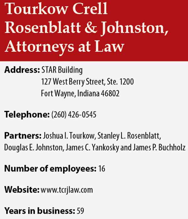 Tourkow, Crell, Rosenblatt & Johnston Monroeville, IN Office