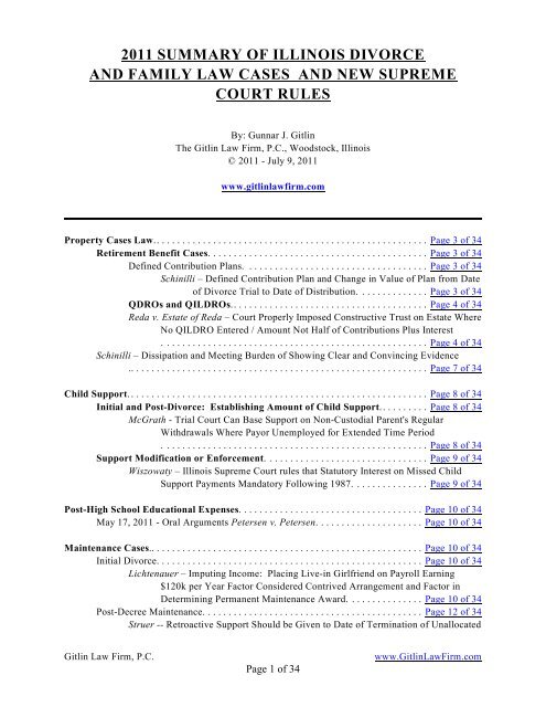 The Gitlin Law Firm P.C Woodstock, IL Office