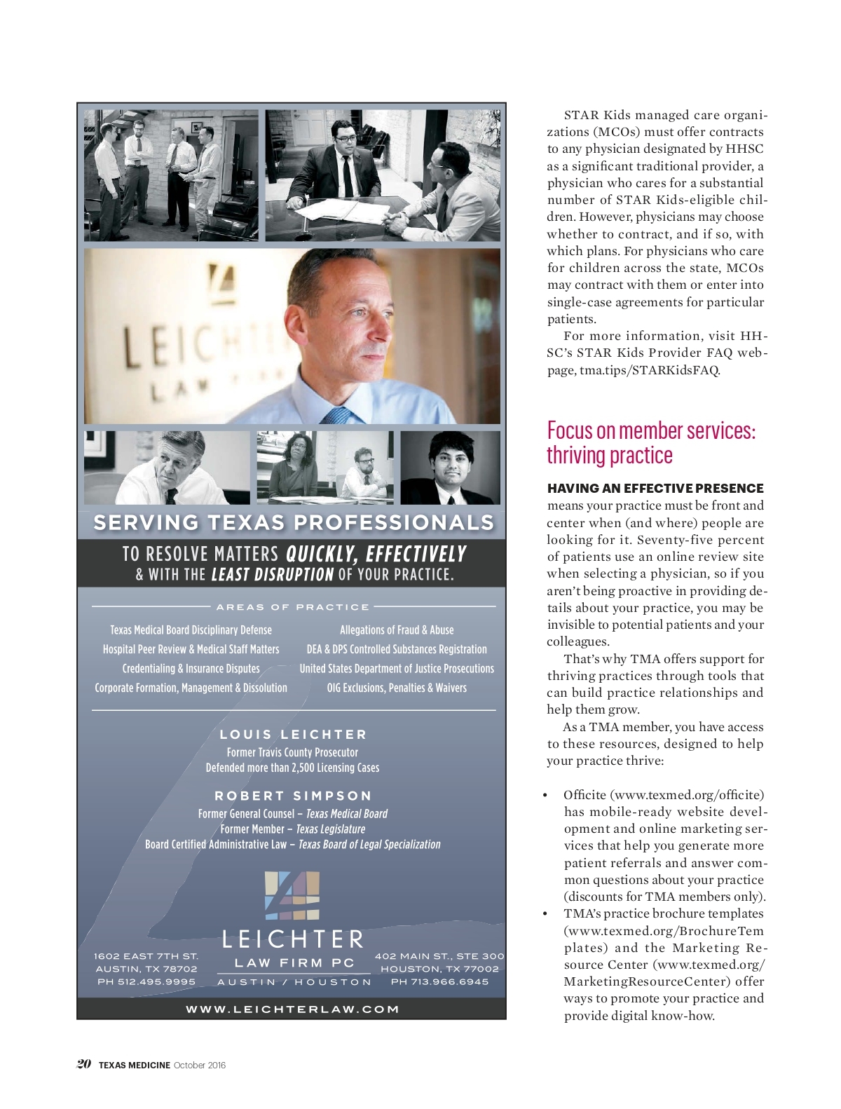 Leichter Law Firm Austin, TX Office